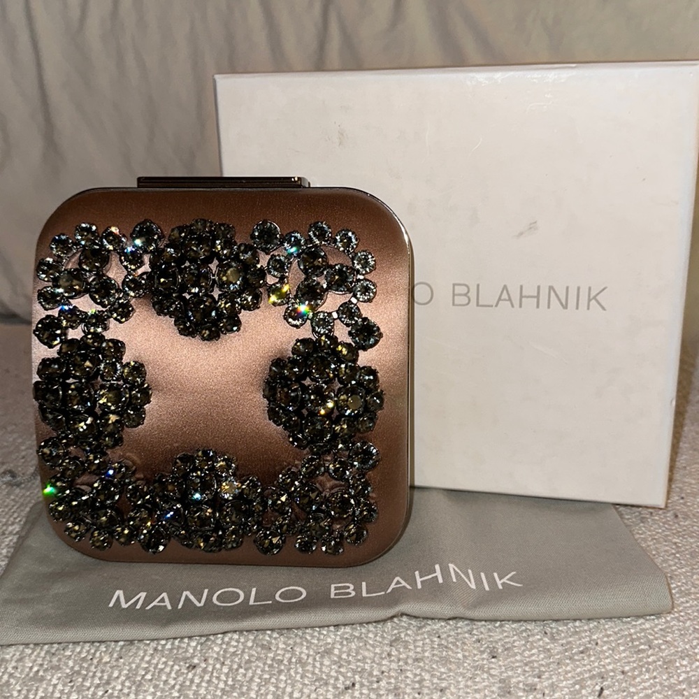 Manolo blahnik clutch